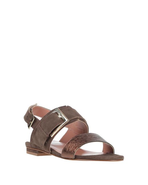 Eleventy Brown Sandals Soft Leather