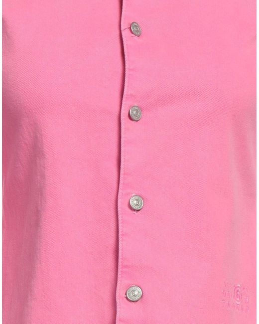 MM6 by Maison Martin Margiela Pink Shirt