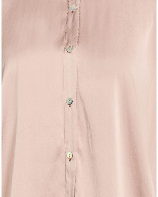 Crossley Brown Shirt Silk, Elastane