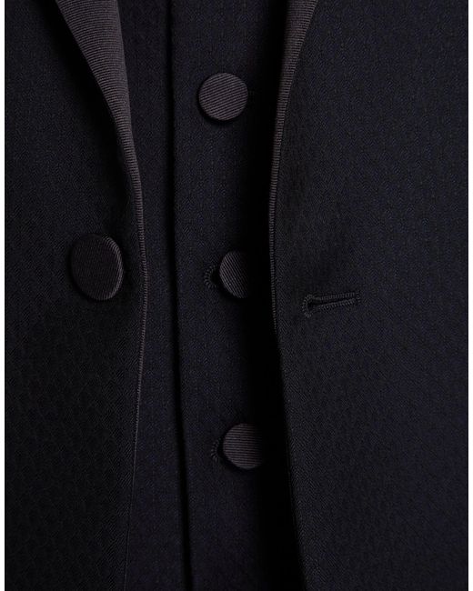 Cruna Blue Midnight Suit Virgin Wool for men