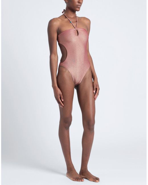 Wolford Purple One-piece Swimsuit