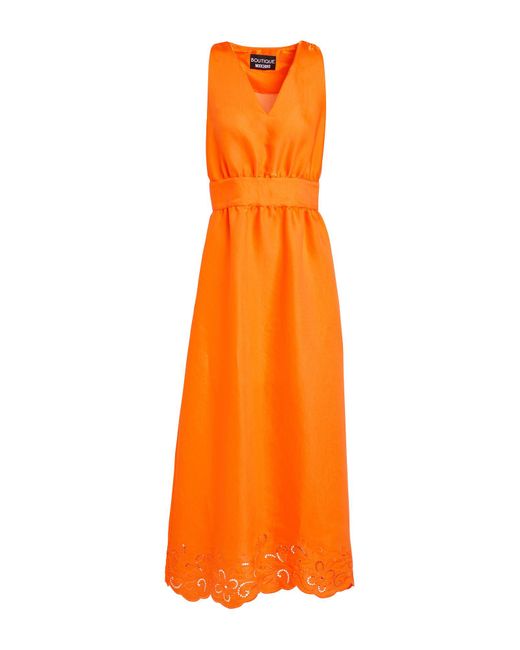 Boutique Moschino Orange Maxi Dress