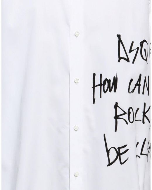 DSquared² White Shirt for men