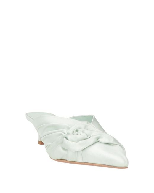 Givenchy White Mules & Clogs