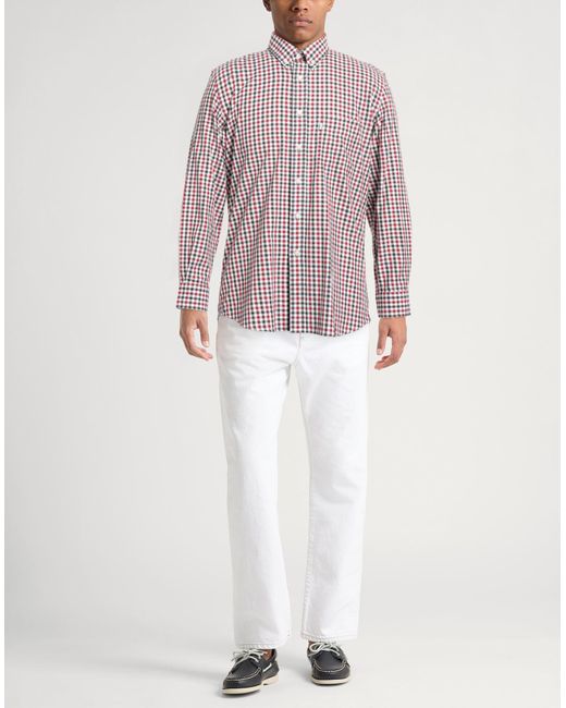 Barbour Red Shirt for men