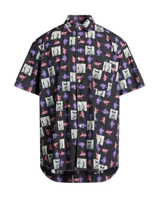 Comme des Garçons Blue Shirt Cotton for men