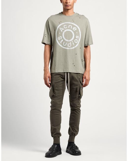 Acne Gray T-Shirt for men