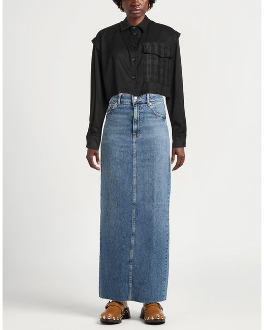 ViCOLO Black Shirt Polyester, Viscose, Elastane