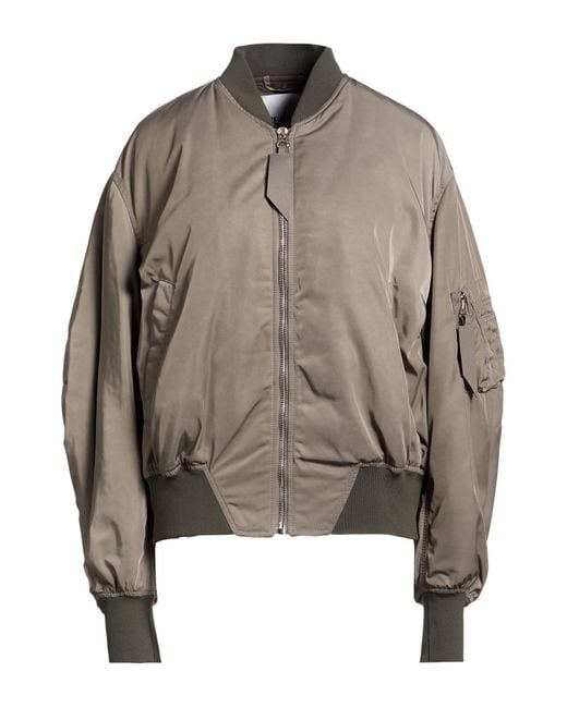 The Attico Brown Jacket Polyester