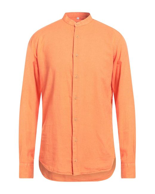 MULISH Orange Shirt for men