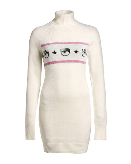Chiara Ferragni White Mini Dresses