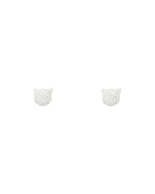 Boucles d'oreilles Karl Lagerfeld en coloris White