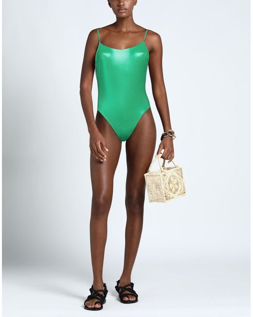 Moschino Green One-piece Swimsuit
