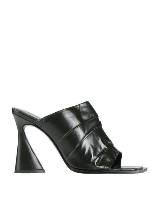 Del Core Black Sandals