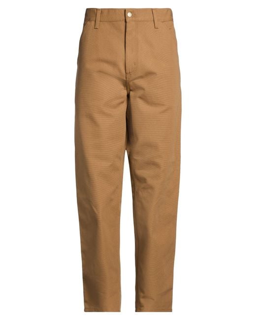 Carhartt Natural Pants Polyester, Cotton for men