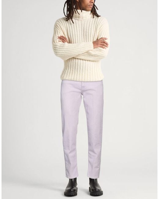 Lardini Purple Jeans Cotton, Elastane for men