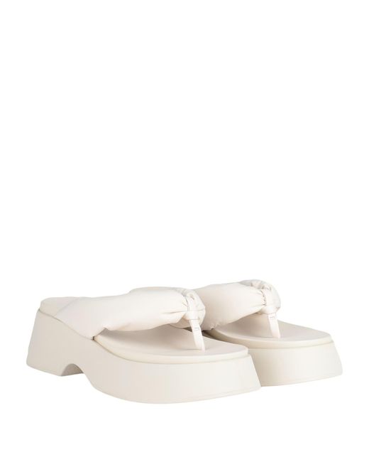Steve Madden Natural Thong Sandal