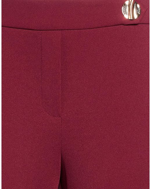 Joseph Ribkoff Red Pants Polyester, Elastane