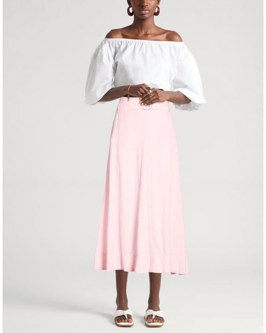 MAX&Co. Pink Midi Skirts