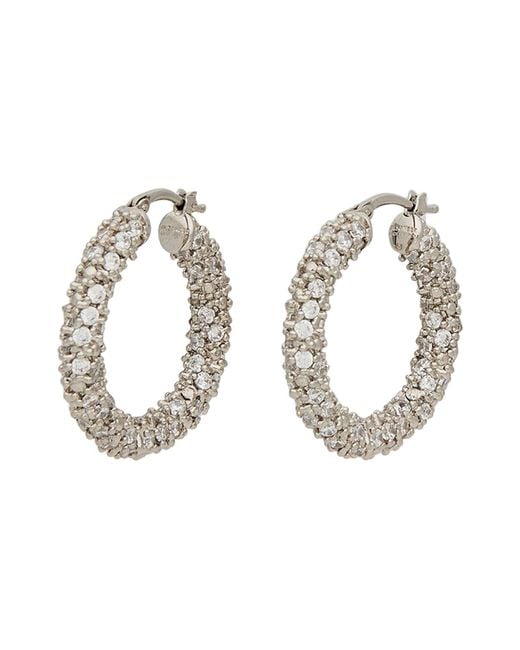 Jil Sander Metallic Ohrring