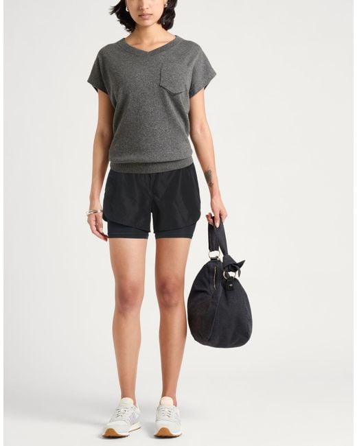 Jil Sander Black Shorts & Bermuda Shorts