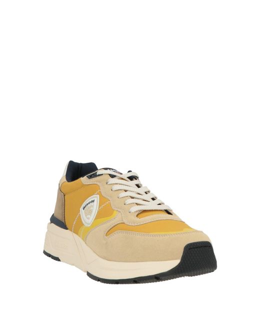 Blauer Metallic Trainers for men