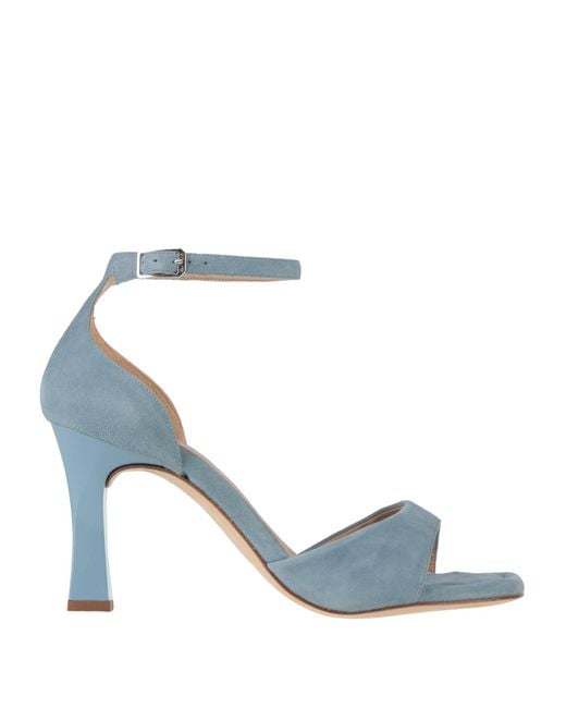 Unisa Blue Sandals Leather