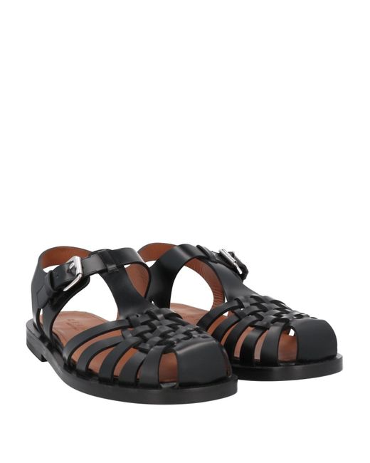Marni Black Sandals for men