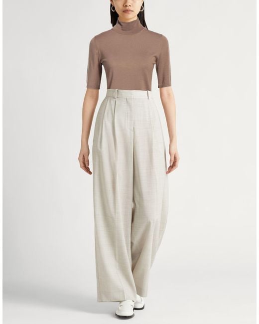 Max Mara Brown Turtleneck