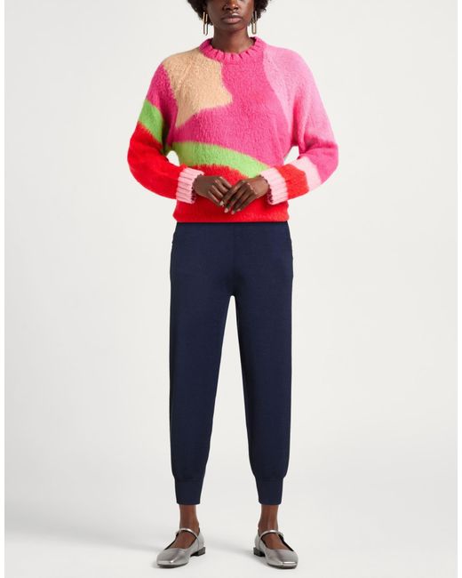 Richmond X Blue Pants Viscose, Polyester, Polyamide