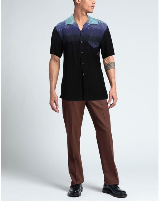 Chemise Missoni pour homme en coloris Black
