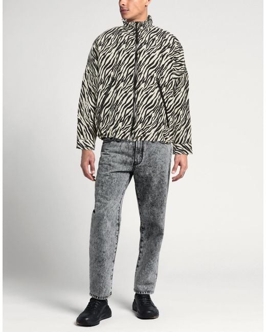Song For The Mute Gray Jacket Cotton, Polyester for men