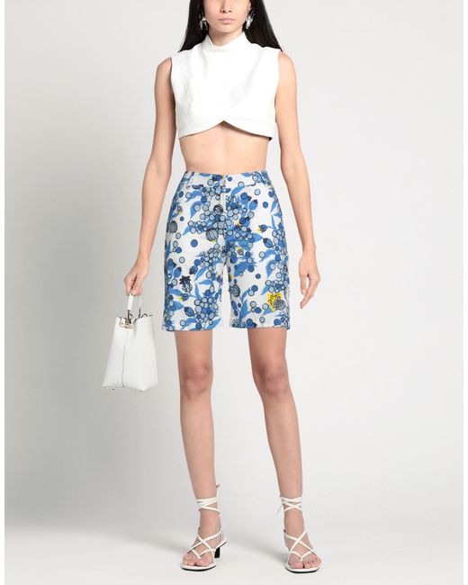Laura Urbinati Blue Shorts & Bermuda Shorts