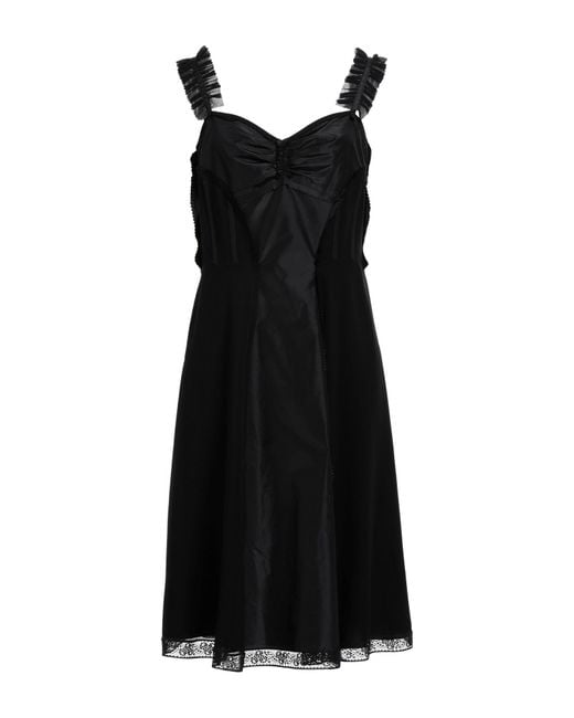 Moschino Black Midi Dress