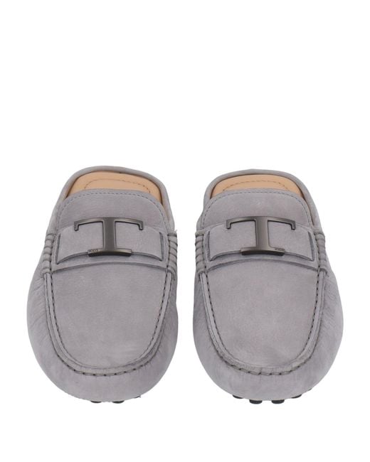 Tod's Gray Mules & Clogs Leather for men