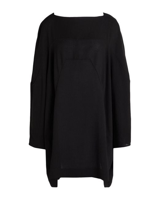 Rick Owens Black Mini Dress