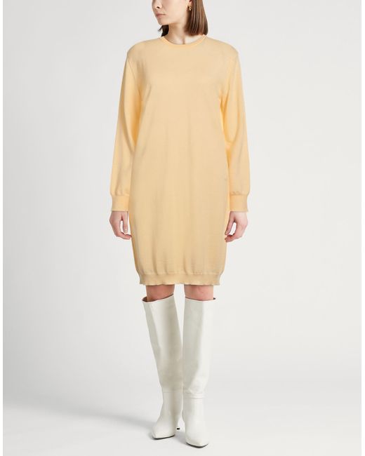 Fabiana Filippi Natural Mini Dress