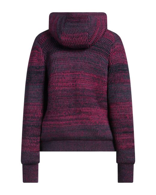 Moorer Purple Puffer Virgin Wool