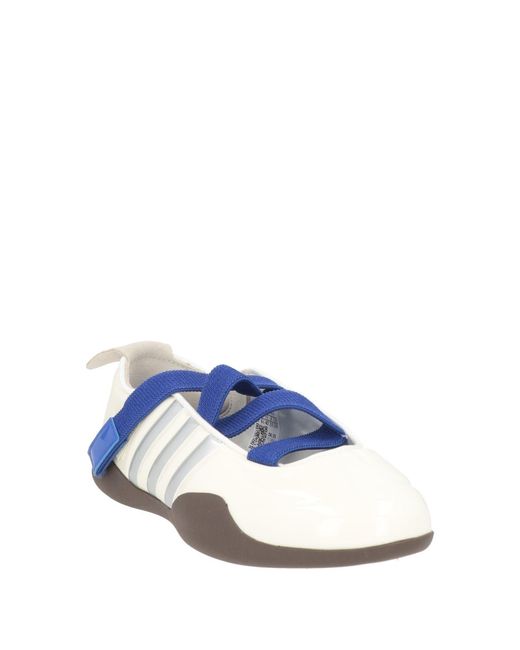 Adidas Blue Ballet Flats