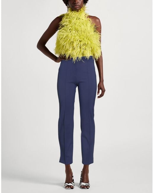 La Petite Robe Di Chiara Boni Blue Pants Polyamide, Elastane