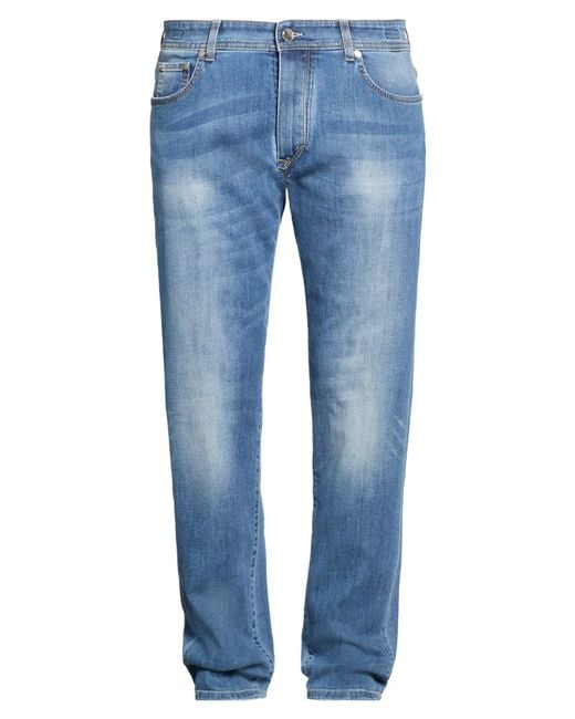 Barba Napoli Blue Jeans Cotton, Elastane for men