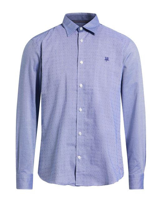 Camicia di Harmont & Blaine in Blue da Uomo