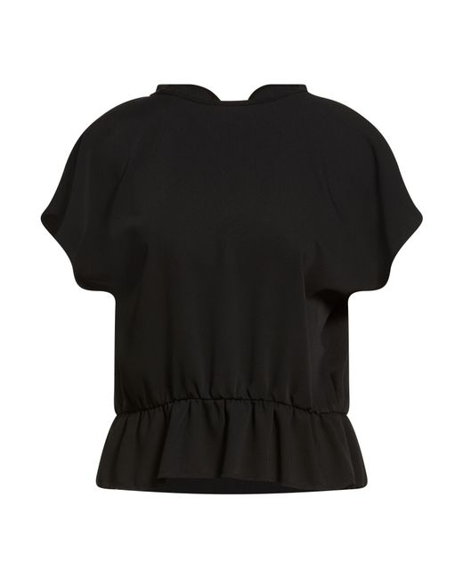 MM6 by Maison Margiela Black Top Polyester