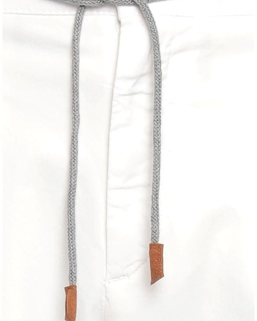 Eleventy White Trouser for men
