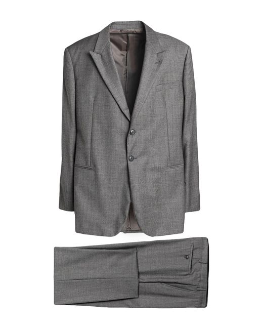 1980s Giorgio Armani Brown & Grey Check Jacket & Trouser Suit – Modig