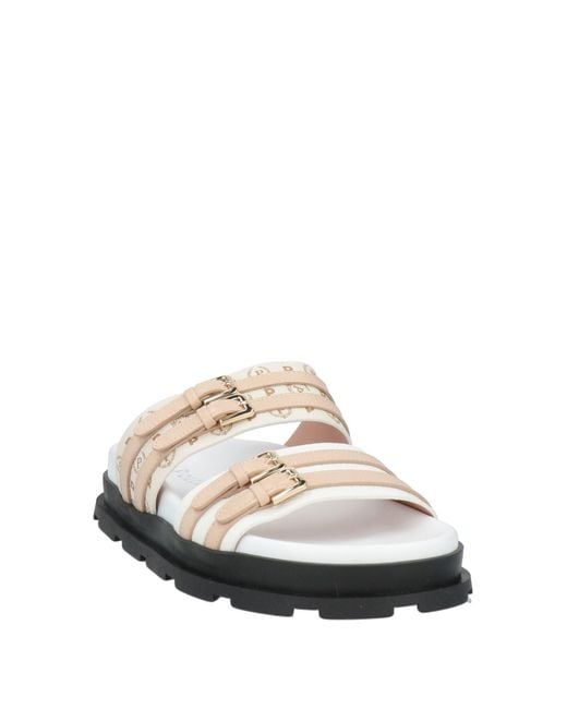 Pollini White Sandale