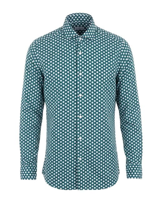 Sonrisa Blue Shirt Cotton for men