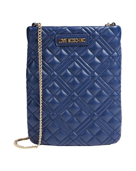 Love Moschino Crossbody Bag in Blue Lyst