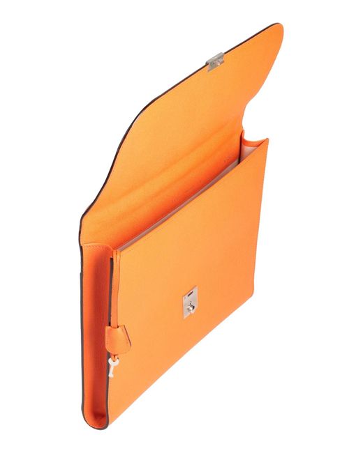 Valextra Orange Handbag