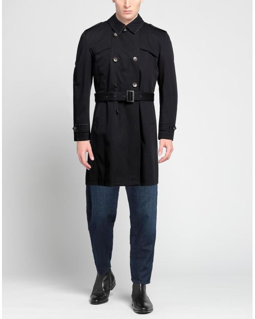 Herno Blue Overcoat & Trench Coat for men